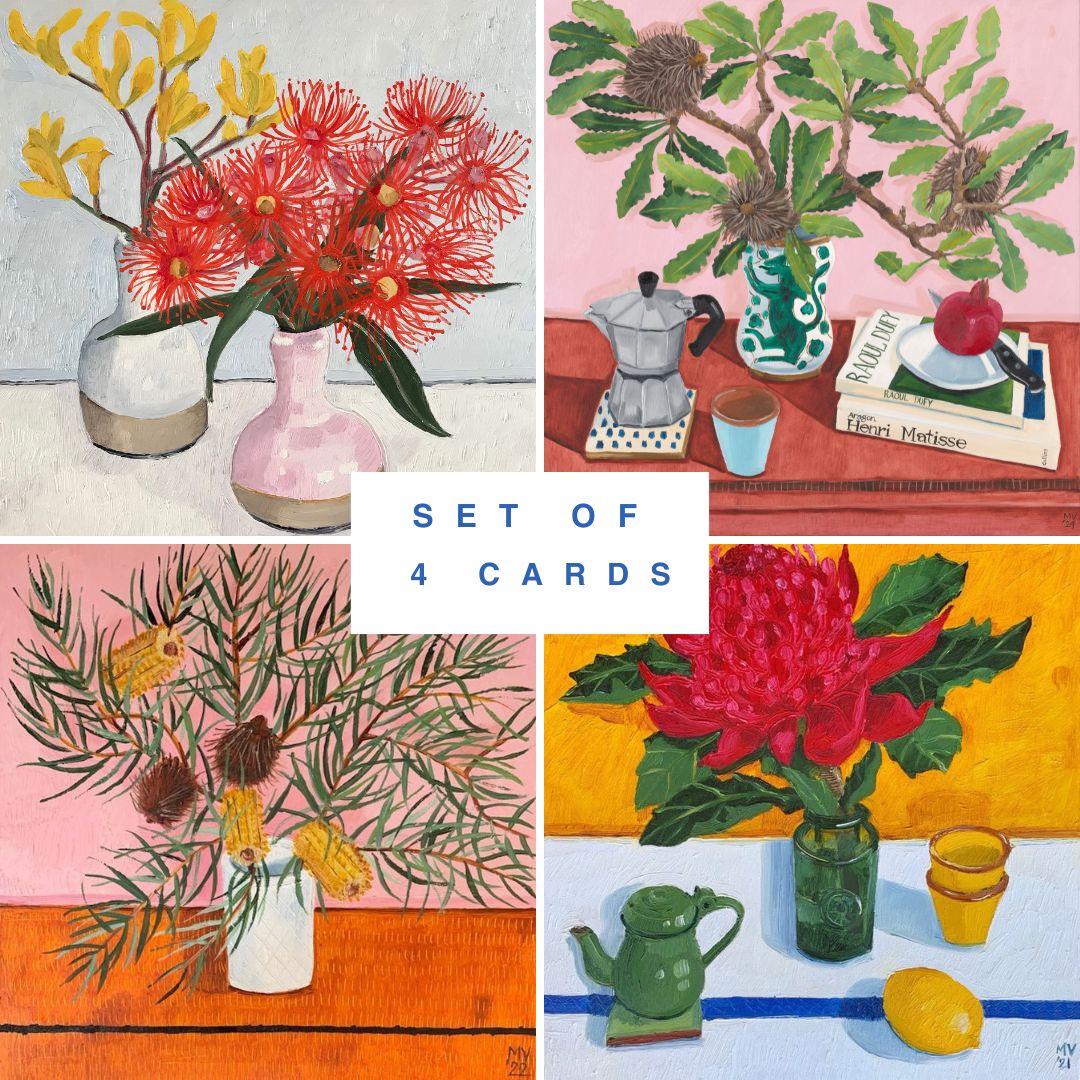 SET OF 4 CARDS