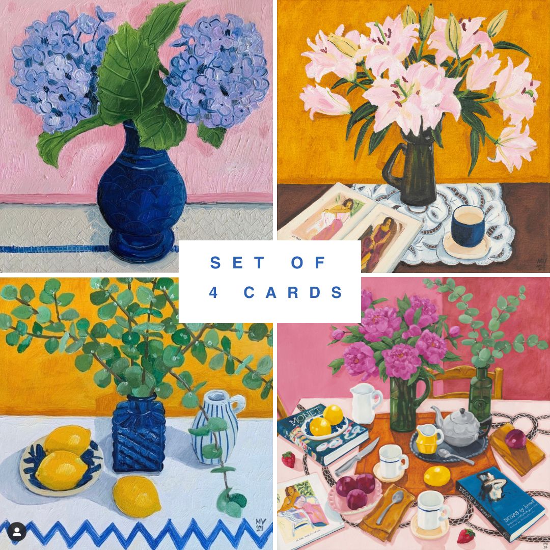 SET OF 4 CARDS