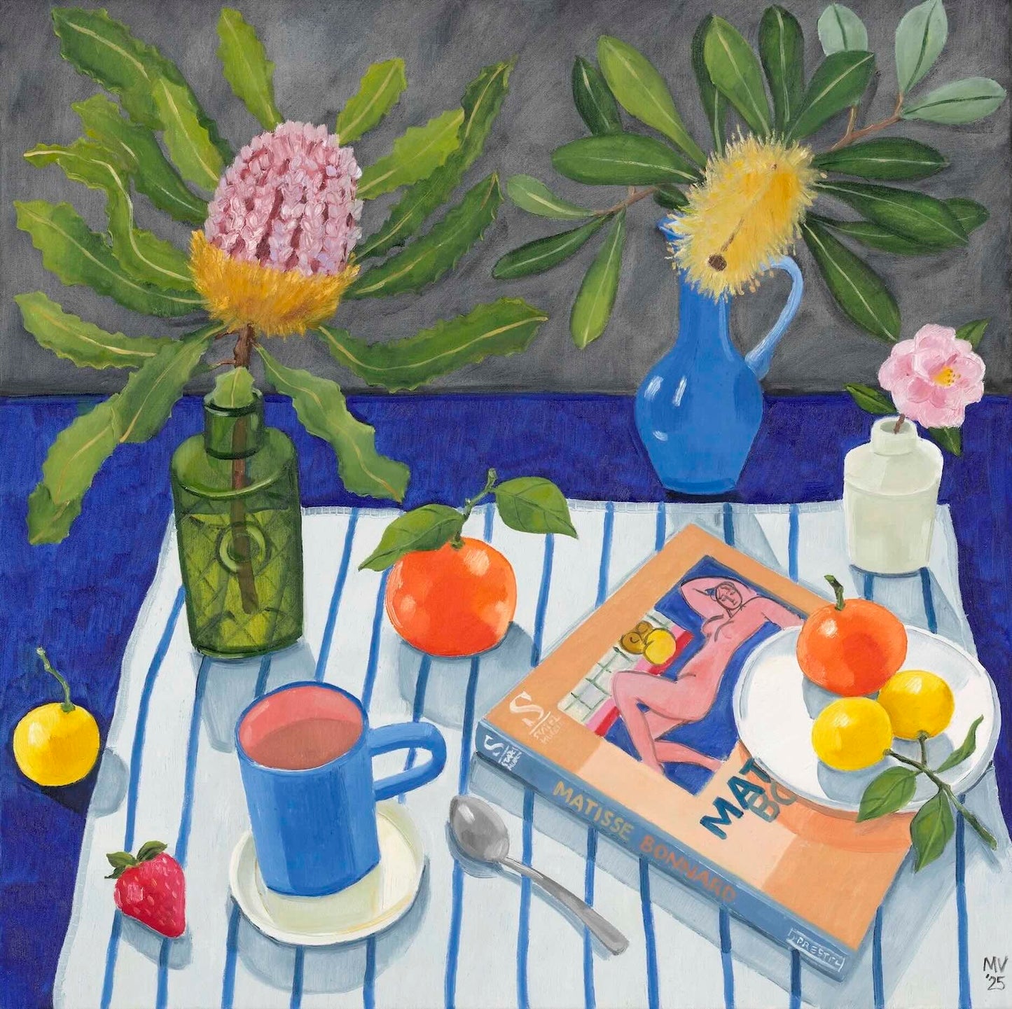 A STILL JUNE MORNING ON STRIPES