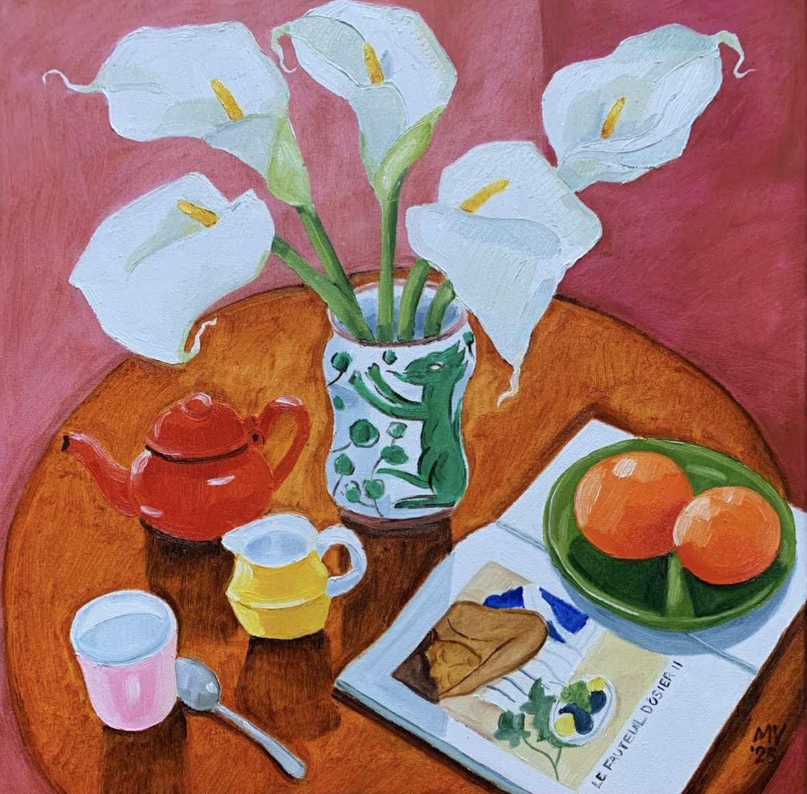 CALLA LILIES & QUIET DAYS