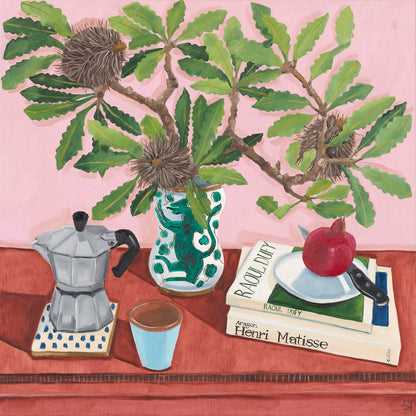 COASTAL BANKSIAS & STRONG COFFEE
