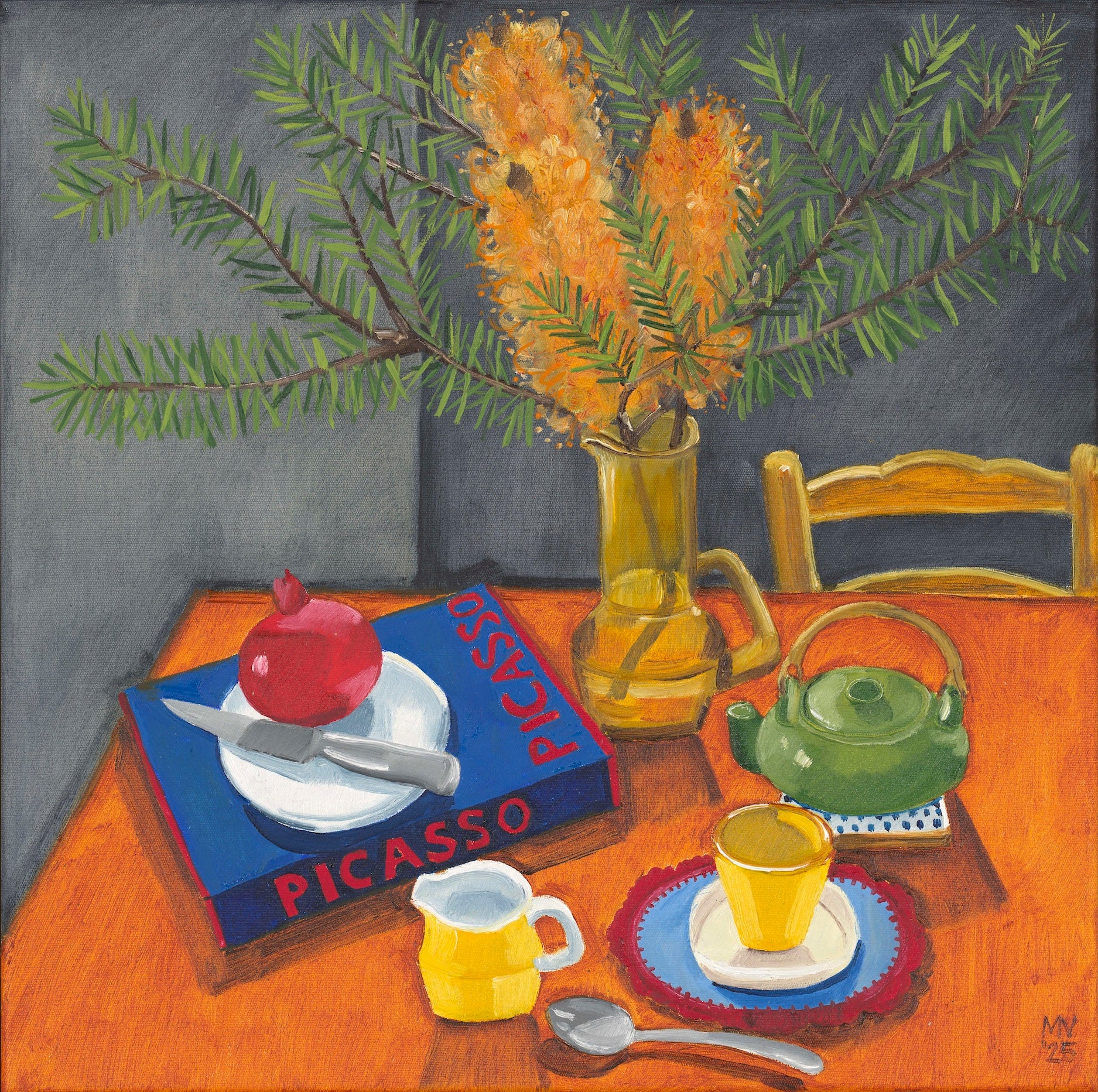 GOLDEN LIGHT ON A MOODY APRIL DAY