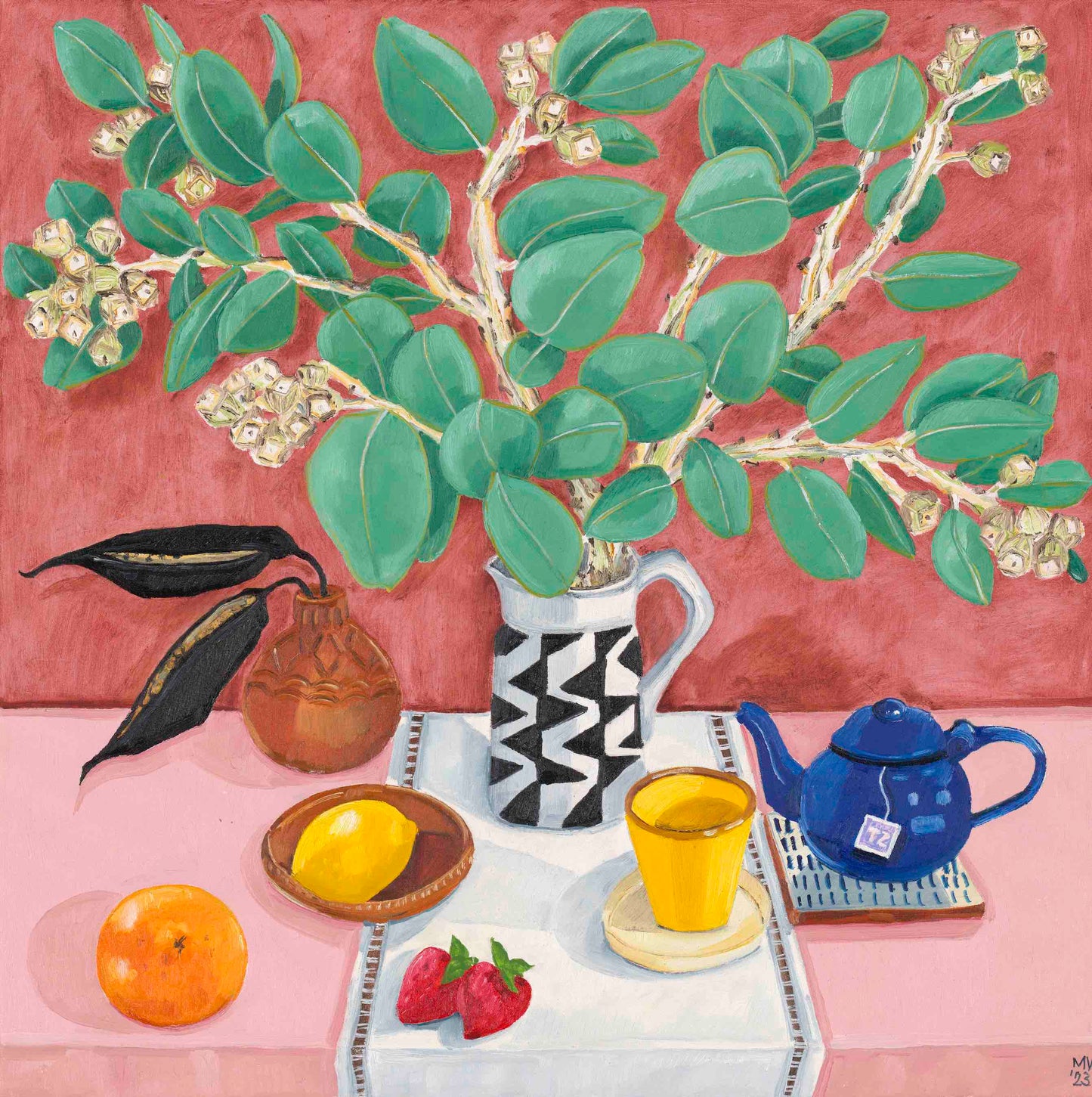 ROUND-LEAVED MALLEE & TEA FOR ONE