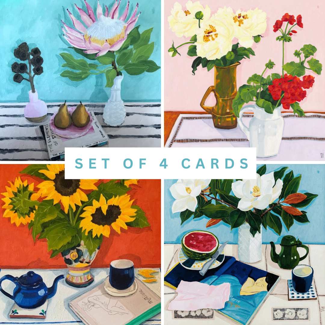 SET OF 4 CARDS