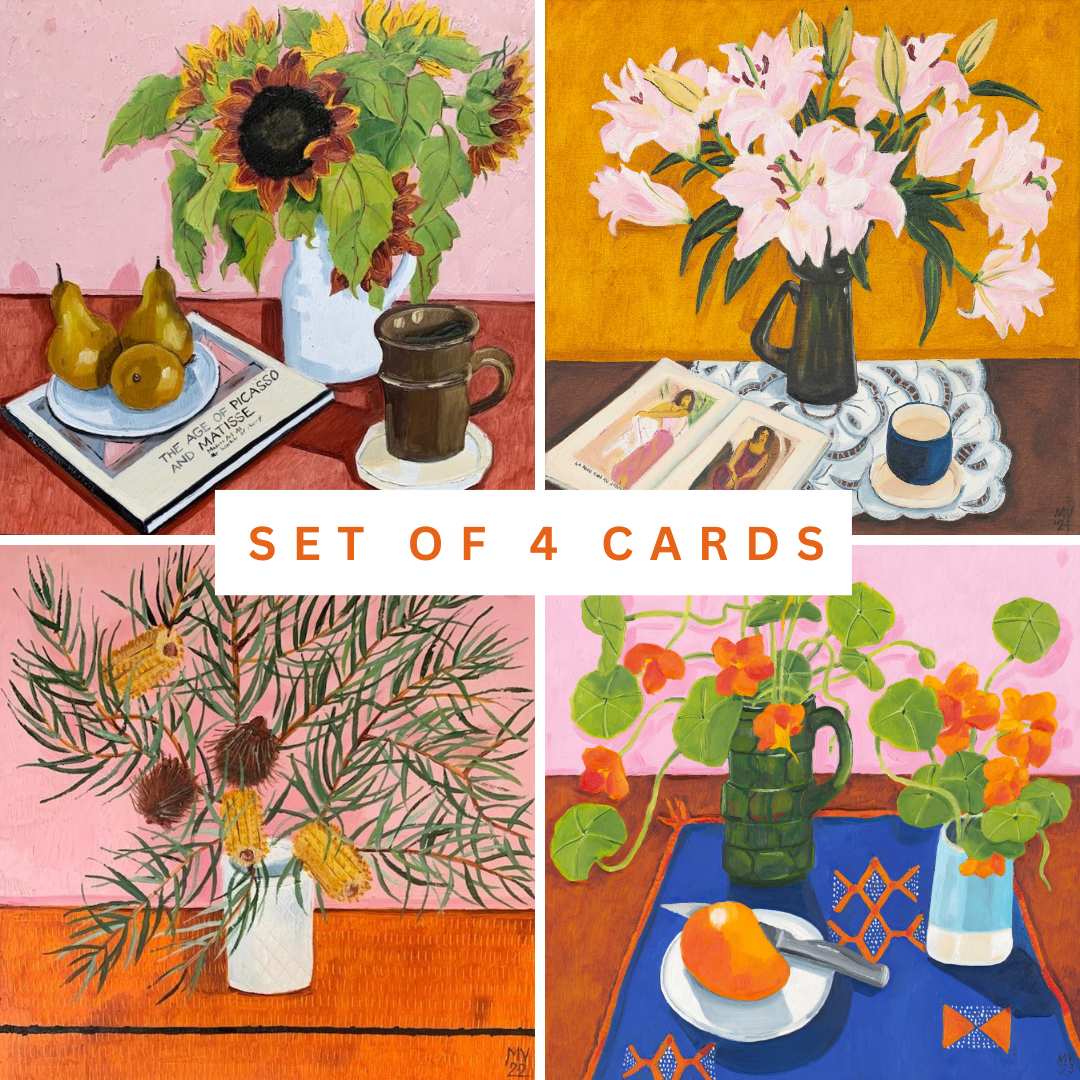 SET OF 4 CARDS